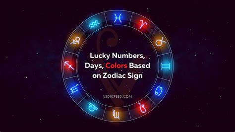 Horoscope Lucky Numbers Today and Tomorrow .